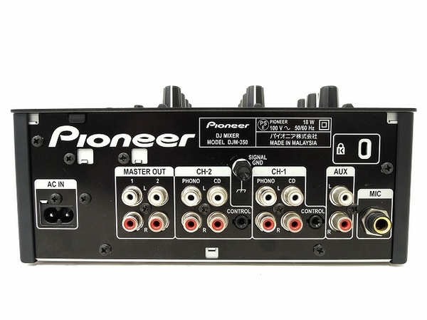 良好 PIONEER DJM-350 DJミキサー 音響 機材 ミキサーDJ パイオニア
