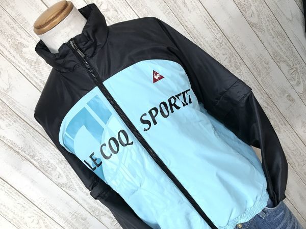 ルコックスポルティフゴルフ 中綿ブルゾン 撥水ジャケット 長袖 M 黄