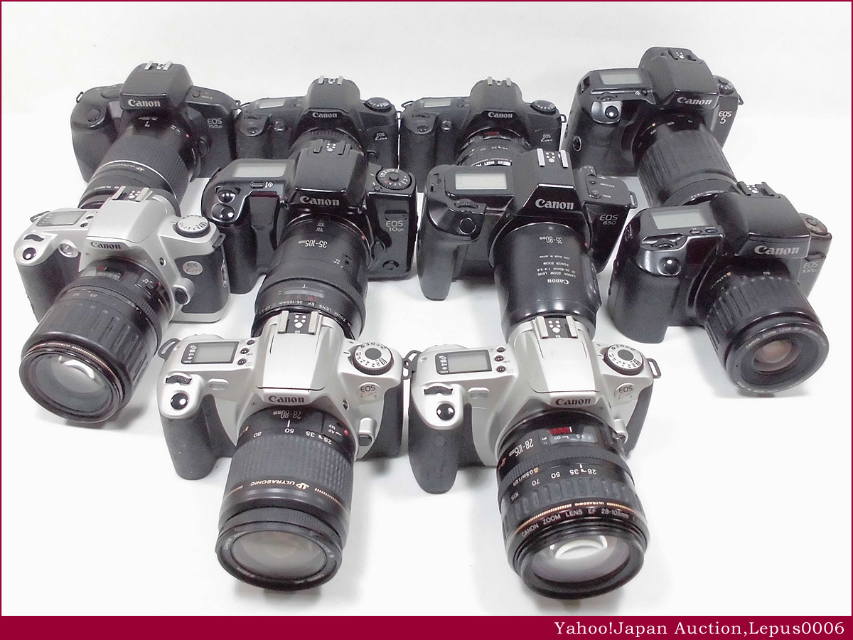 ☆まとめて10台☆キャノン Canon EOS 5 QD / 55 / Kiss III / Kiss EOS