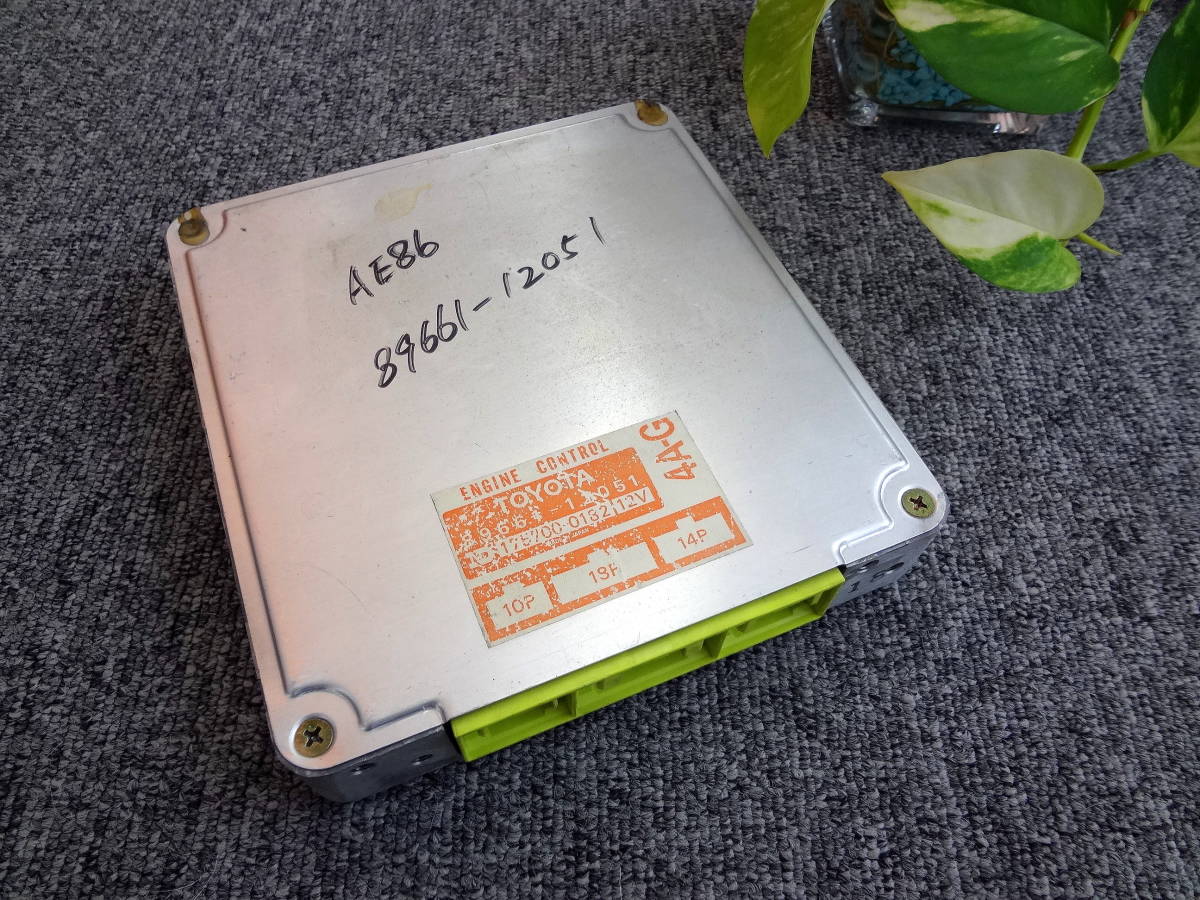 AE86 Yahoo!オークション ECU - 4AG 純正」(コンピュータ)(パーツ)の 
