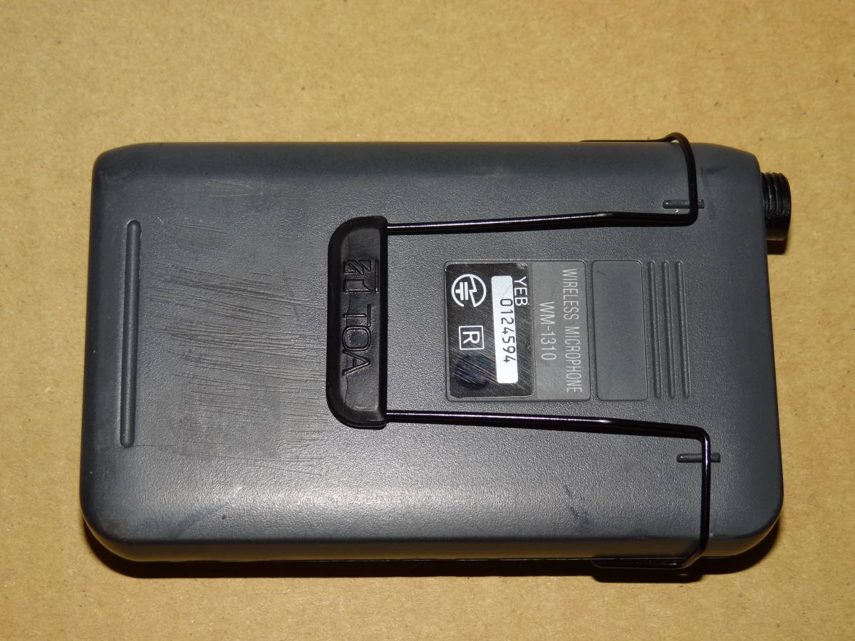 TOA ワイヤレスピンマイク WM-1310 【公式通販】