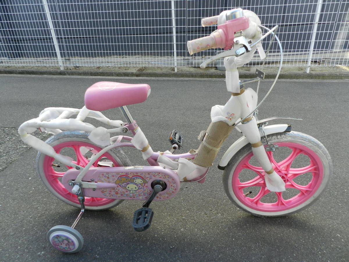 16 インチ p nk 子供 166 子供用自転車 子供車 WAFERS ピンク 18インチ
