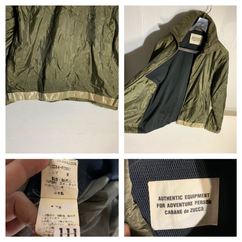 Cabane De Zucca カバンドズッカ エイネット 日本製 モスグリーン カーキ リフレクター 切替 メッシュ裏 中綿入りジャケット 緑 M ジャンパー ブルゾン 売買されたオークション情報 Yahooの商品情報をアーカイブ公開 オークファン Aucfan Com