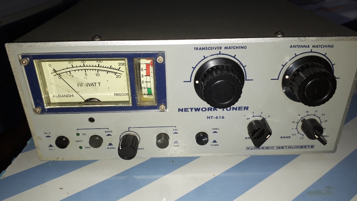 クラニシNT-616 ネットワークチューナー KURANISHI NT-616 HF~50MHz
