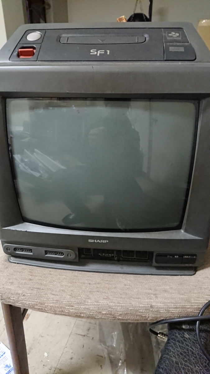 スーパーファミコン内蔵テレビ 21G-SF1 シャープ SHARP 白*也様 【公式