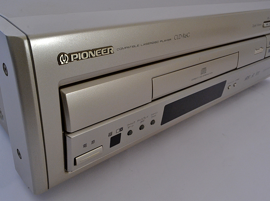 ys886 Pioneer パイオニア LD/レーザーディスクプレーヤー CLD-R6G