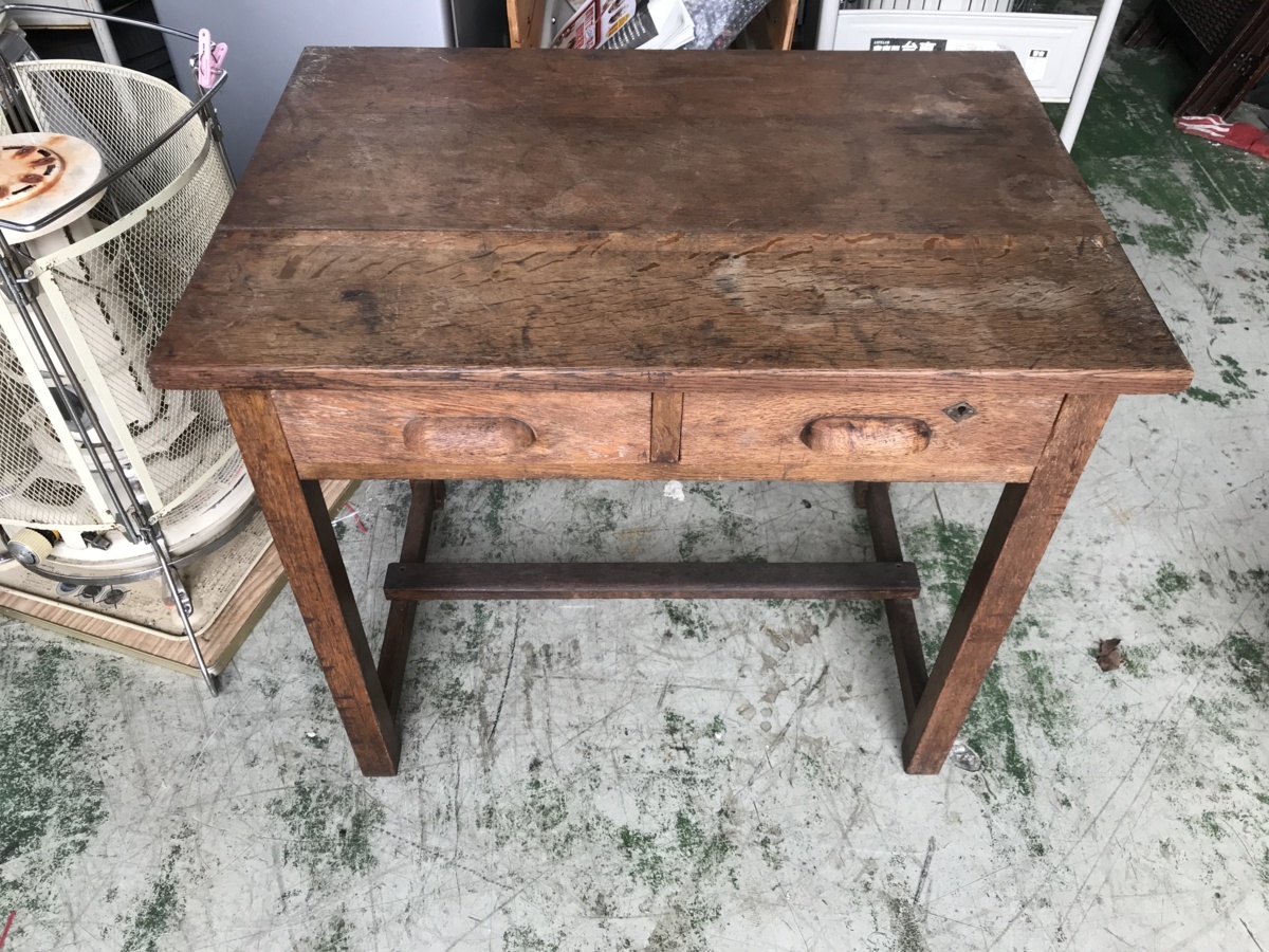 【正規品，SALE】 昭和レトロ デスク アンティーク 店舗什器 作業台 ディスプレイ(日本)｜売買されたオークション情報、yahooの商品情報をアーカイブ公開 - オークファン その他