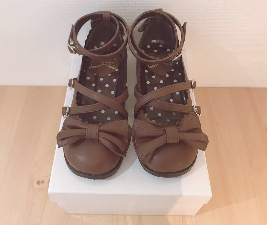Angelic Tea Party Shoes Pretty Pretty（靴⁄シューズ ・ ブラウン