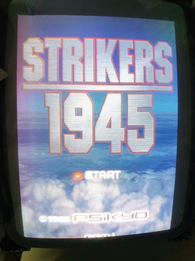 STRIKERS 0 ストライカーズ1945 II 彩京 - セガサターン ⁄ ⁄ 基板 BEEP