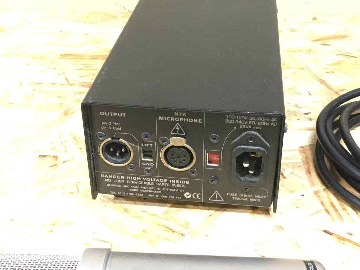 RODE ロード NTK 真空管コンデンサーマイク 【公式通販】