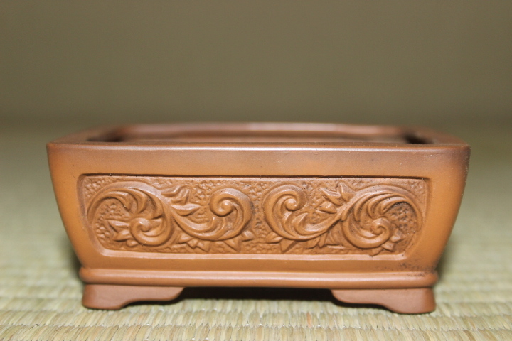 中国 植木鉢」の人気商品一覧 | 和鉢 美芸 白泥紋様長方