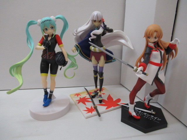 艦これ ソードアートオンライン 他 美少女フィギュア 24体 まとめ売り 