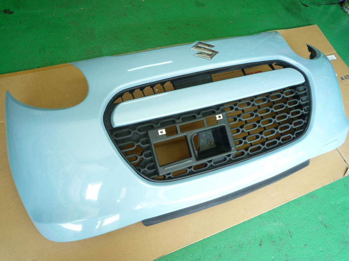 ☆良品中古☆ スズキ アルト HA25S フロント バンパー ブルー