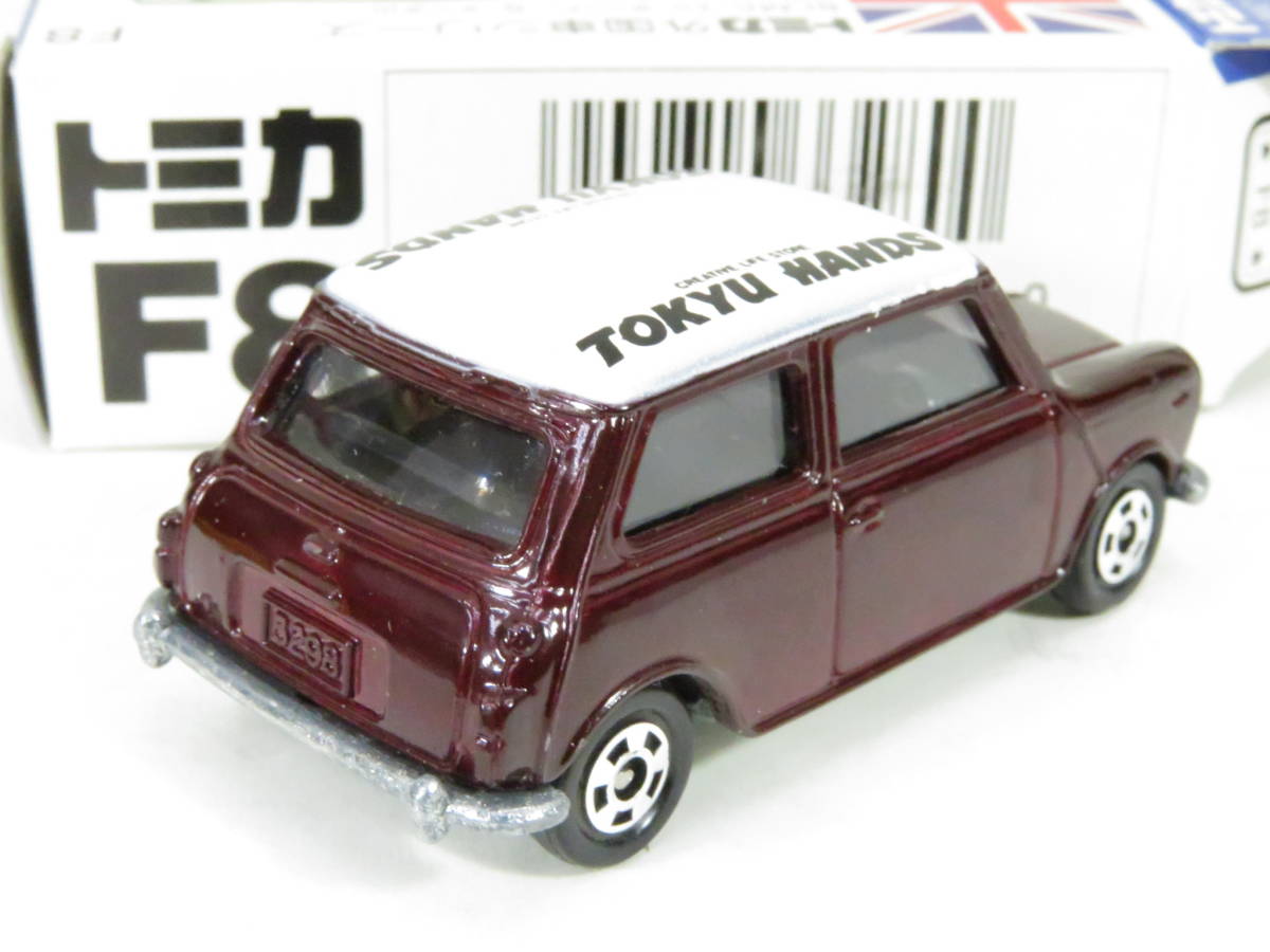 トミカ TOKYU HANDS BLMC MINI COOPER ミニクーパー マルーン/白 東急ハンズ 箱付 日本製 TOMICA 