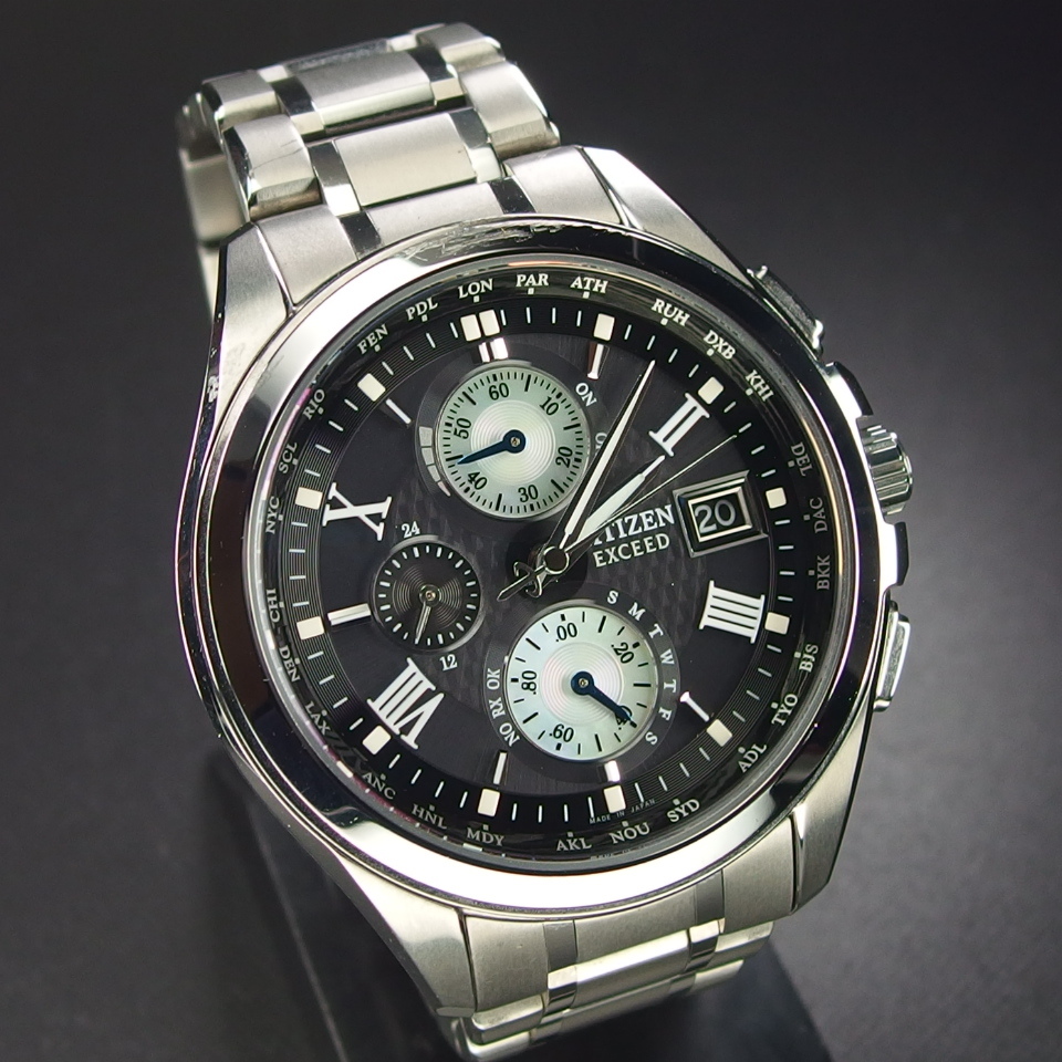 CITIZEN シチズン EXCEED エクシード クロノグラフ H800-T019927 
