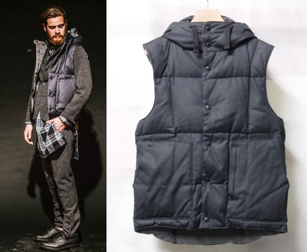 Engineered Garments エンジニアードガーメンツ ダウンベスト 14AW Engineered Garments エンジニアードガーメンツ Hooded Down Vest