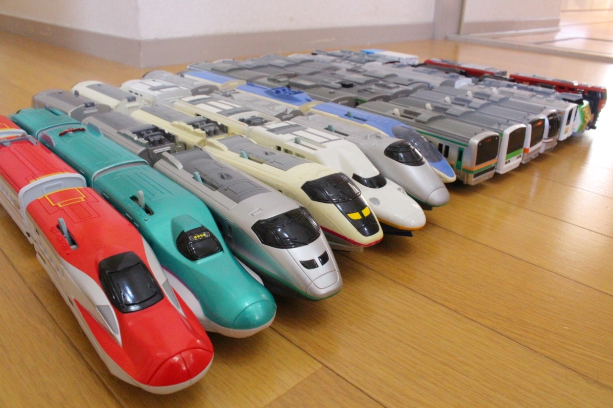 ♪プラレール♪　15編成まとめてセット【大量】はやぶさ　こまち