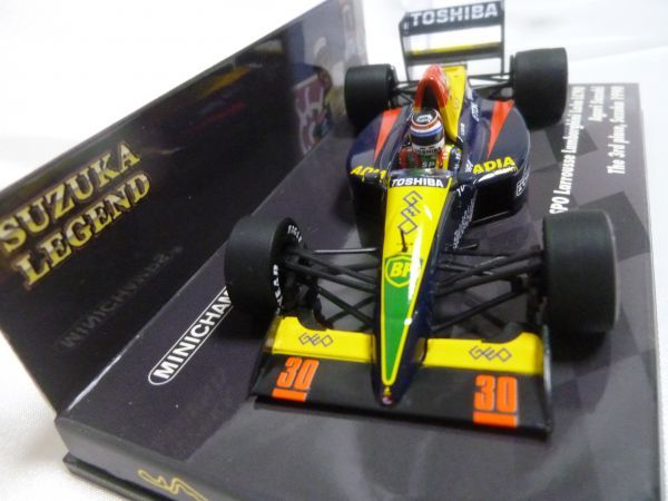 1⁄43 ミニチャンプス LC90 鈴鹿レジェンド Lola 鈴木亜久里 ESPO
