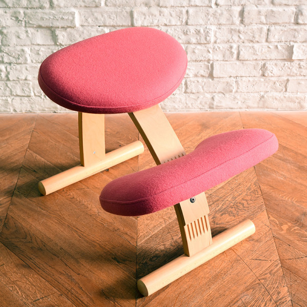 新作入荷，限定SALE IZ32335I Rybo リボ Balans EASY バランスチェア イージー 姿勢矯正 学習 椅子 子供 デスクチェア 猫背補正 ピンク 北欧 ノルウェー(木製フレーム)｜売買されたオークション情報、yahooの商品情報を 木製フレーム