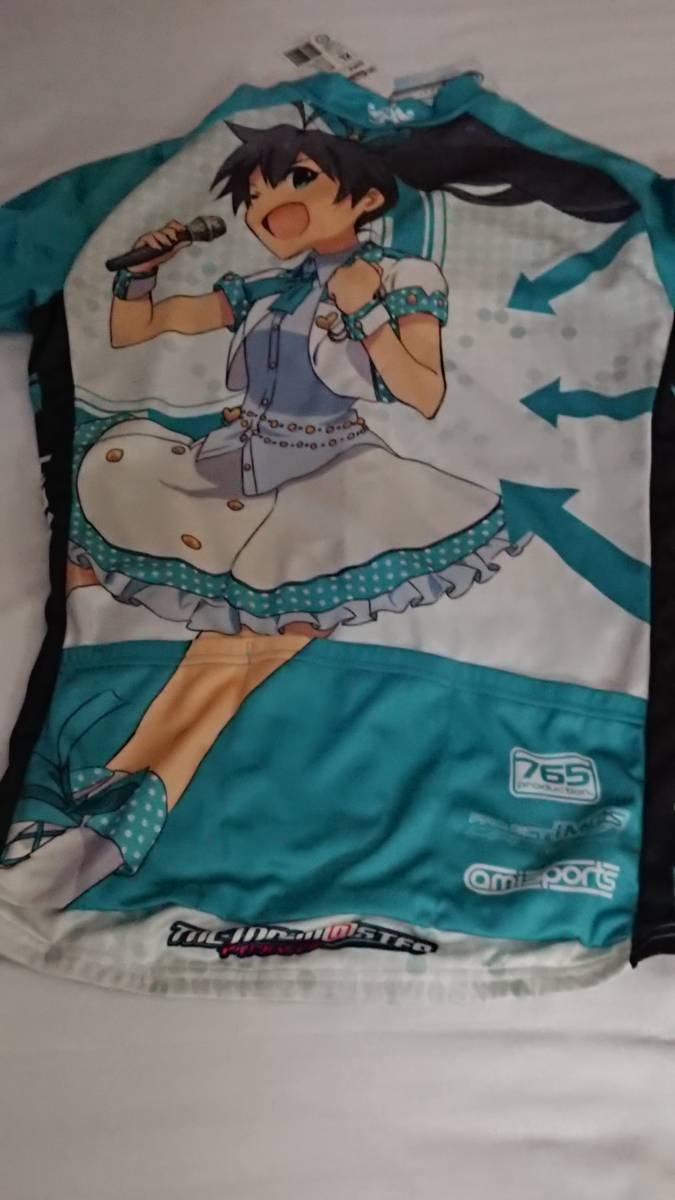 我那覇響カラー765プロダクション サイクルジャージ Mサイズ 半袖