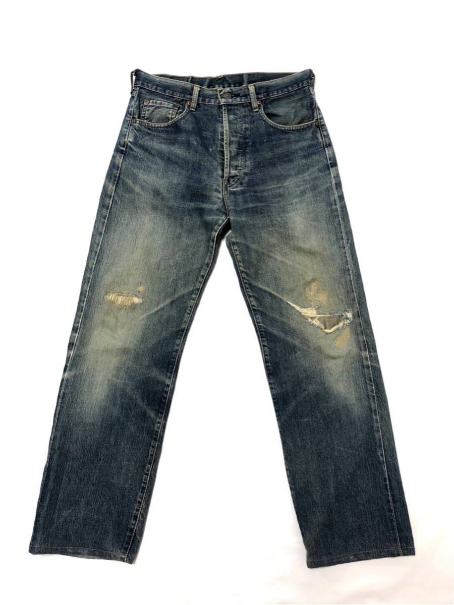 リーバイス503B W34の88㎝ リペア ビンテージ復刻ジーンズ LEVIS503B 