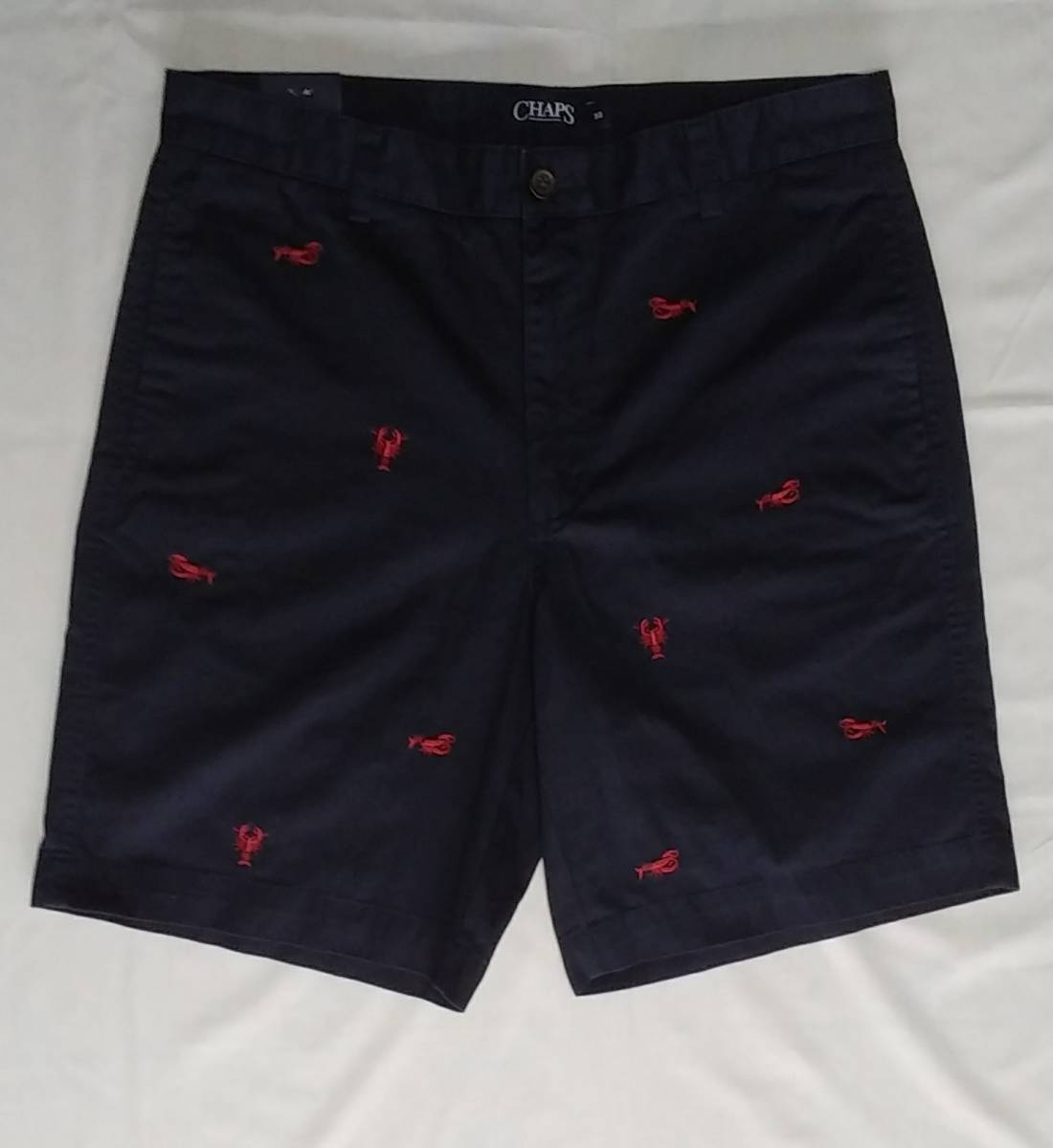 sale 新品 W32 POLOラルフローレン CHAMPS ショートパンツ ロブスター