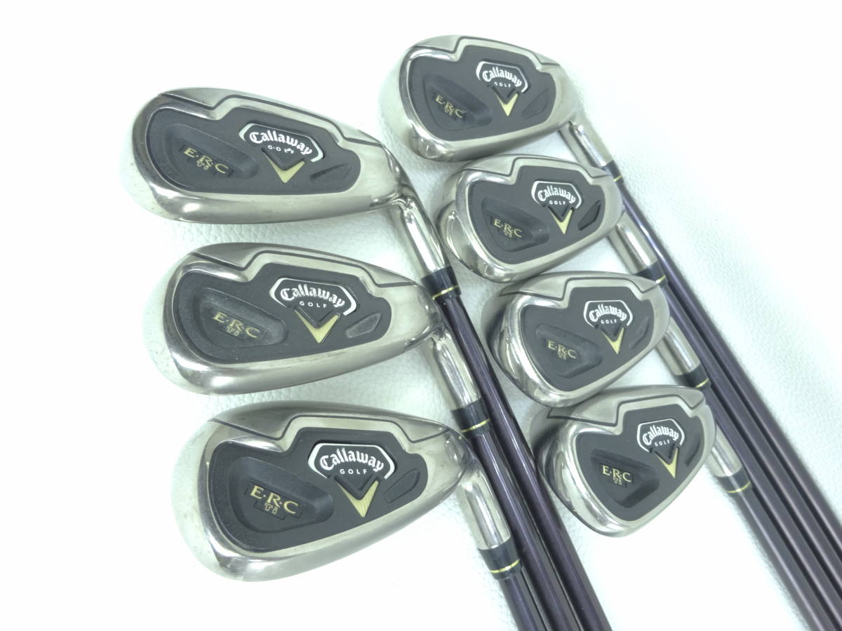 ★Callaway キャロウェイ ERC Ti アイアン #5-#9，P，A 純正シャフト R D920★7本セット★人気★激安★中古★ラスト1★