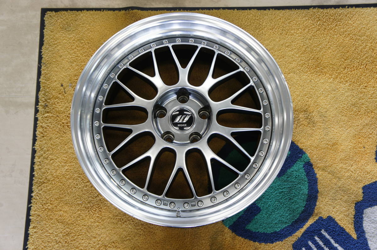 ワーク ジスタンス work zistance w10m 19インチ 9J +19/10J +23 5H114 