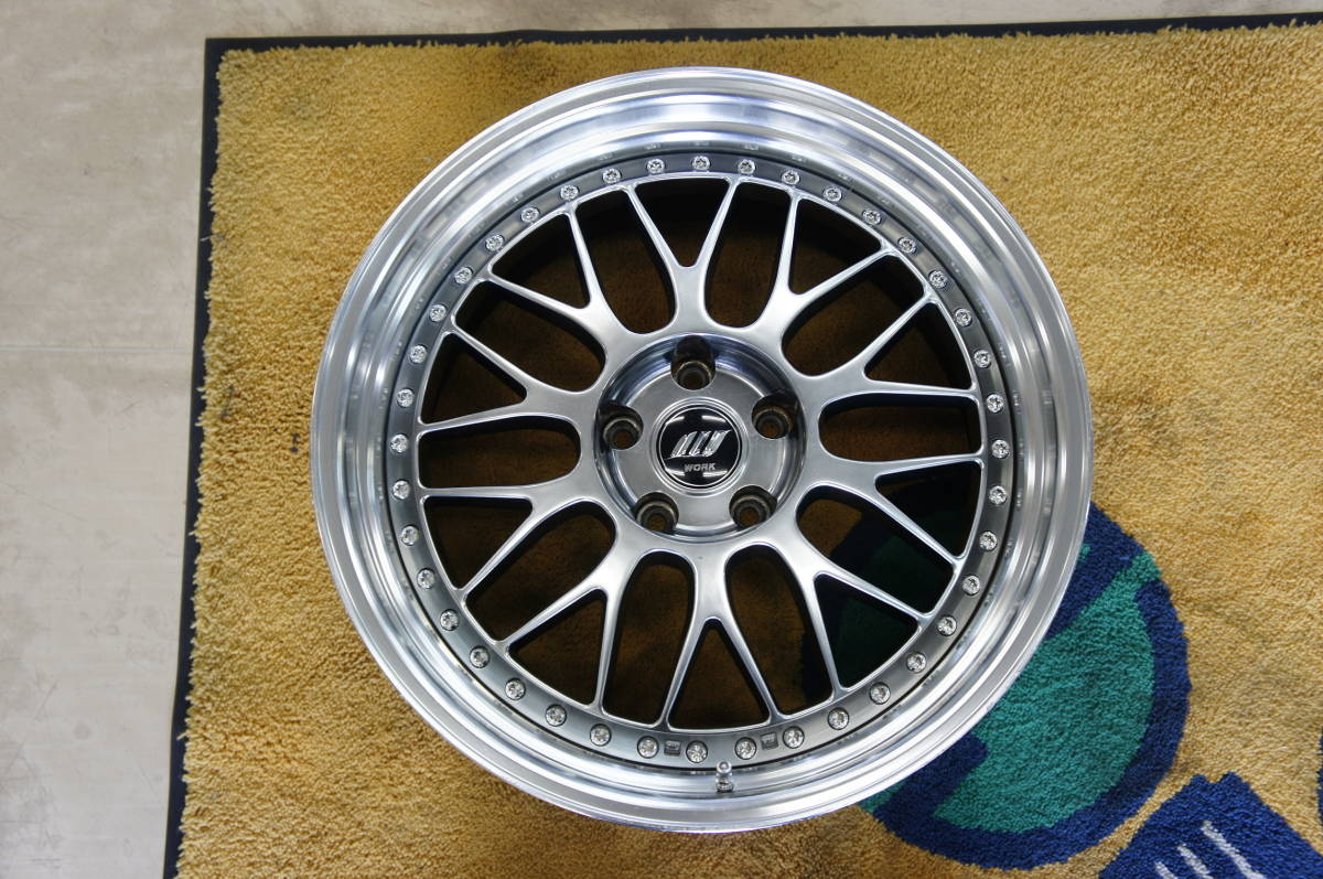 ワーク ジスタンス work zistance w10m 19インチ 9J +19/10J +23 5H114 