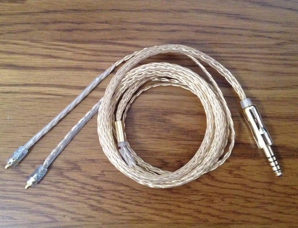 IEM Cable Gold 0 Audio ALO audio (MMCX，4.4mm) ほぼ新品＆視聴のみ | –