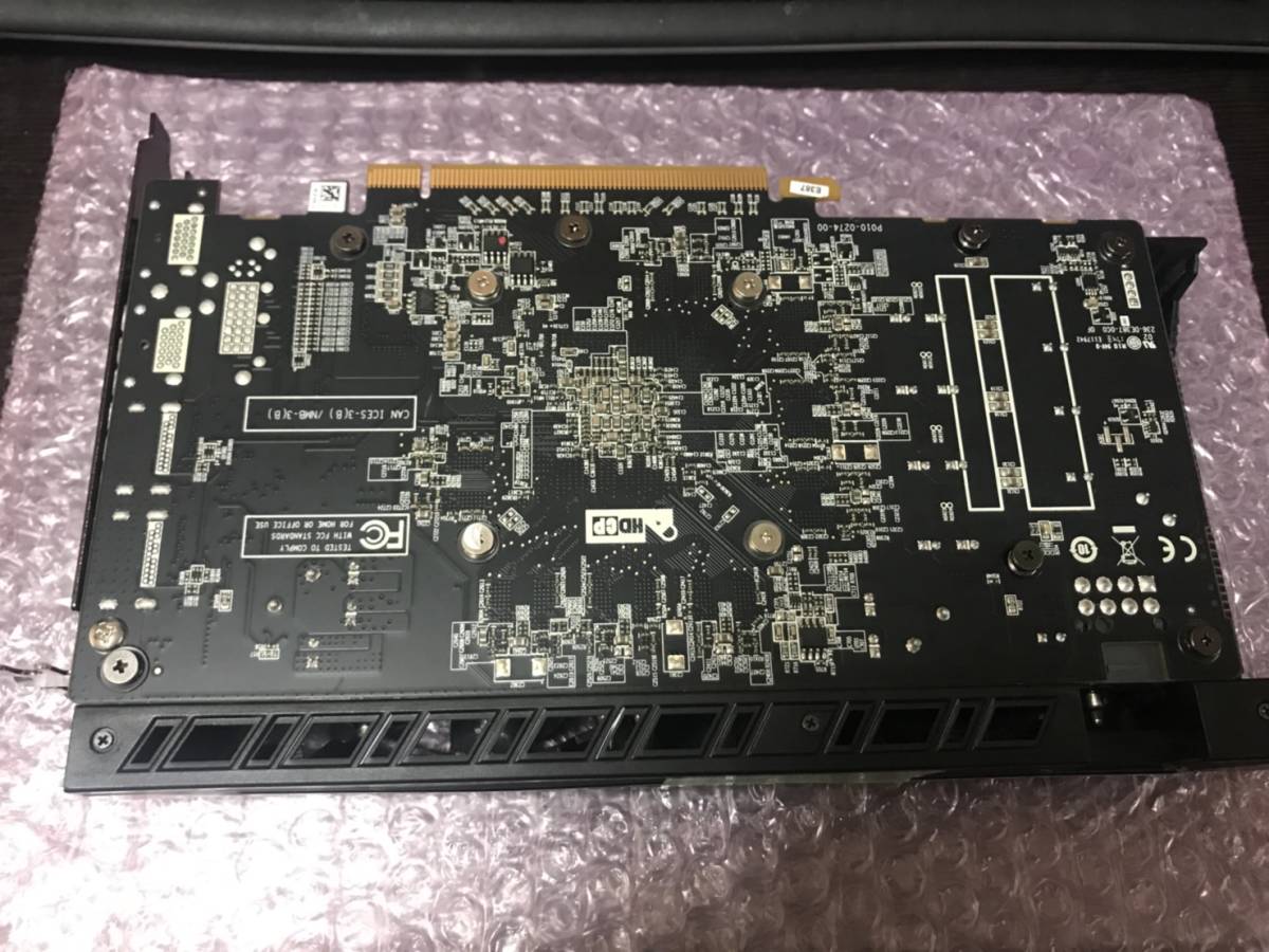【中古・例のグラボ】 SAPPHIRE NITRO RX470 8GB MINING QUAD UEFI マイニングモデル 17