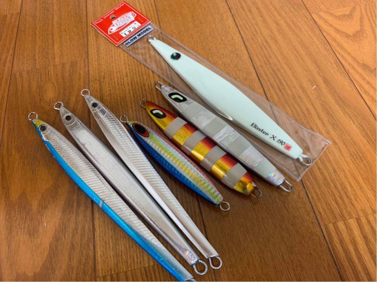 ツダジグ バスター 6本セット 品 ツダジグ バスター 6本セット 中古品