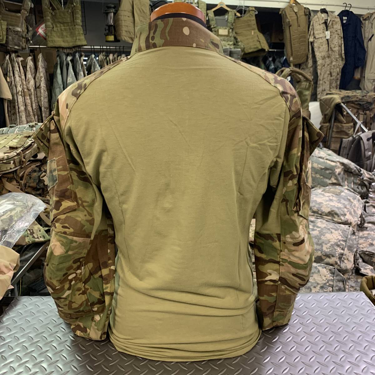米軍実物 PATAGONIA/LEVEL9 コンバットシャツ M-R 未使用/マルチカム