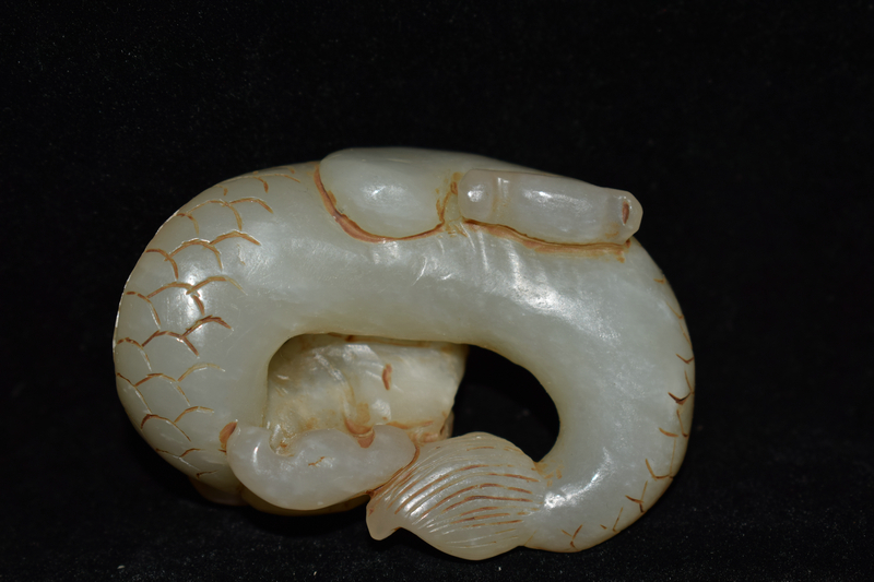 美術品 和田玉製・細密彫・置物・賞物・古董品・中国古玩・時代物