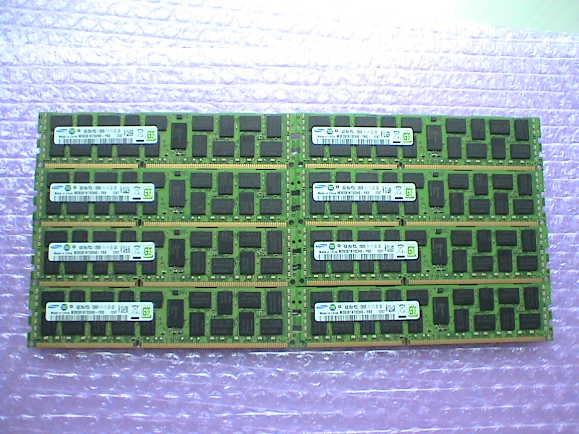 MacPro Early2009 Mid2010 Mid2012 64GBメモリ 8GB×8枚 MB871J/A MB535J/A MC560J/A MC561J/A MD770J/A MD771J/A MD772J/A .