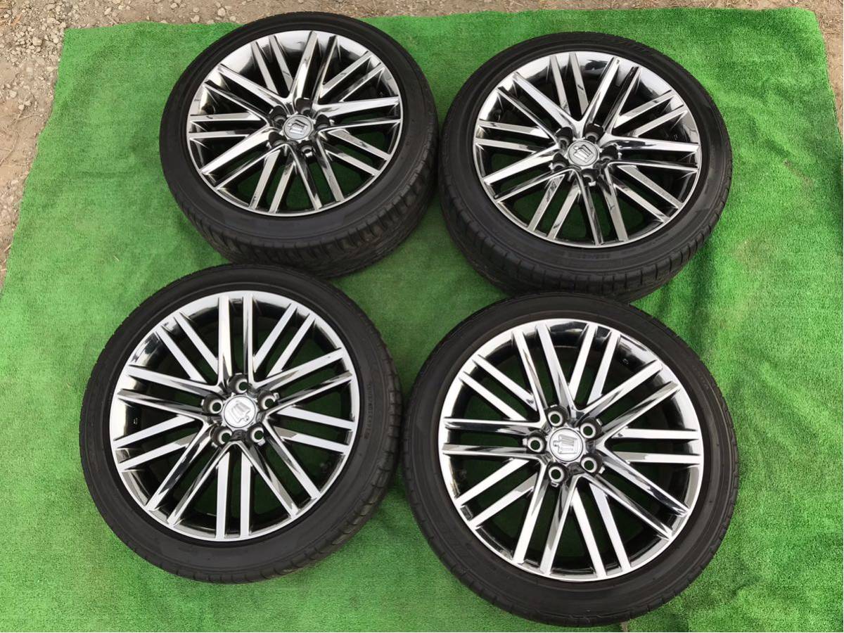 トヨタ 210系 クラウン アスリート 純正オプション 18インチ メッキ