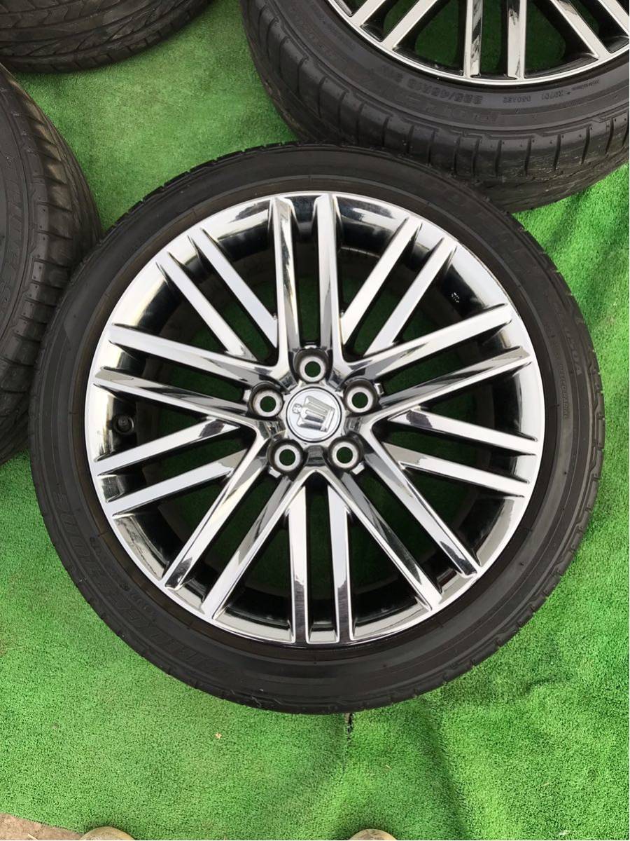 トヨタ 210系 クラウン アスリート 純正オプション 18インチ メッキ