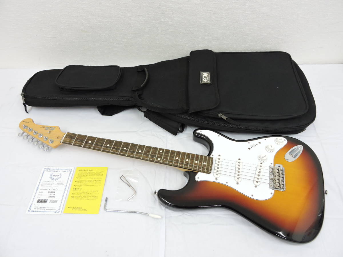 92T204□FUJIGEN FGN JST6R ストラトキャスタータイプ エレキギター J