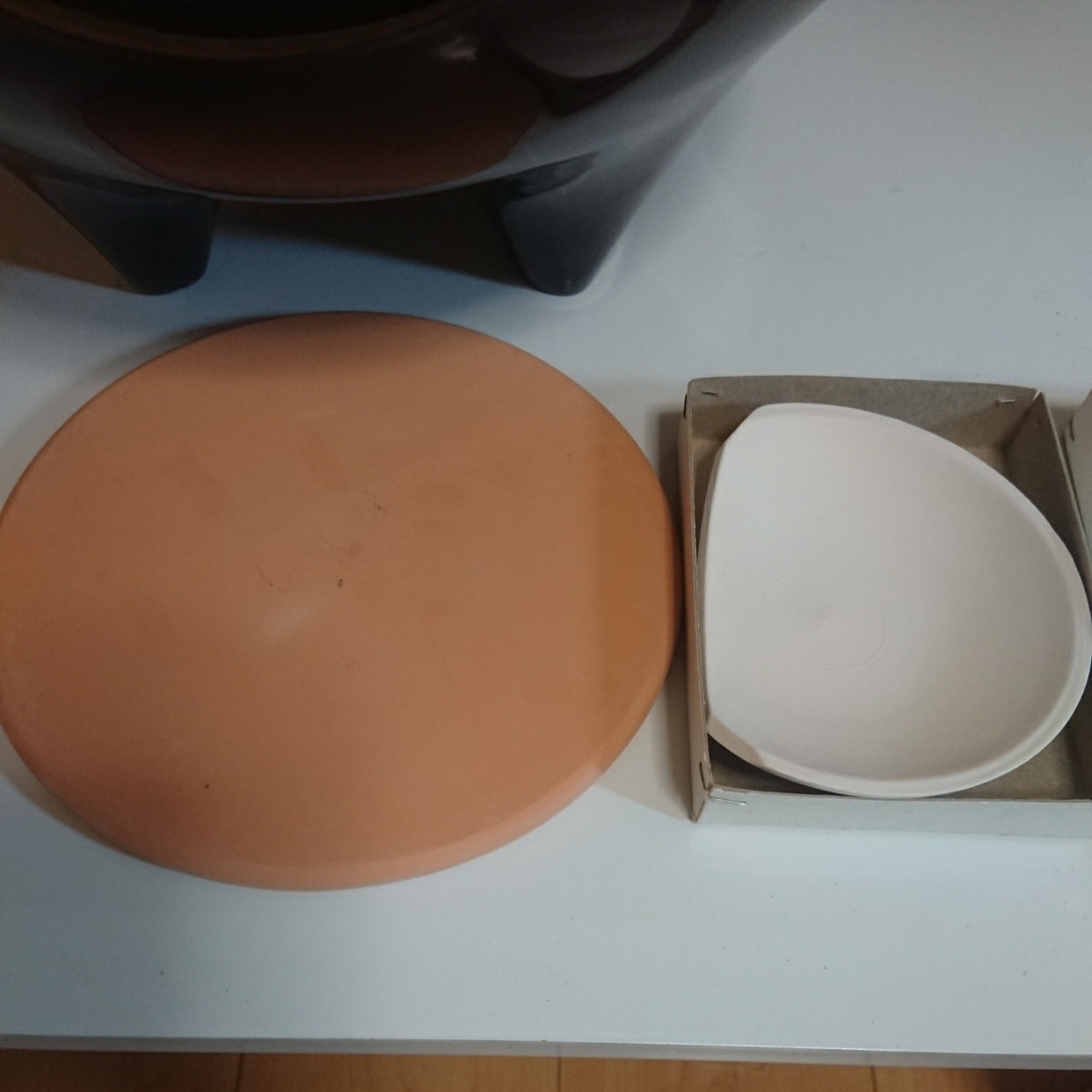 唐銅製 朝鮮風炉 藤田宗勝品 唐銅 朝鮮風炉 木箱共箱 茶道具 風炉師