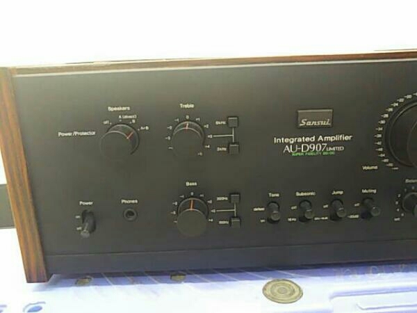 ジャンク プリメインアンプ サンスイ AU-D907 LIMITED ☆SANSUI