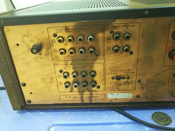 ジャンク プリメインアンプ サンスイ AU-D907 LIMITED ☆SANSUI
