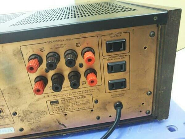 ジャンク プリメインアンプ サンスイ AU-D907 LIMITED ☆SANSUI
