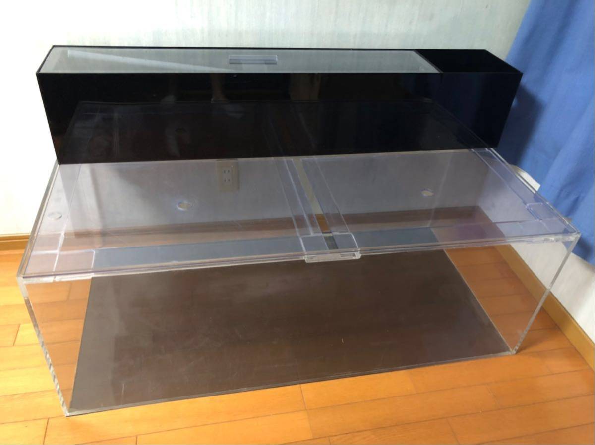 水槽 1200×450×450 アクリル水槽 1200×450×450 オール8㎜