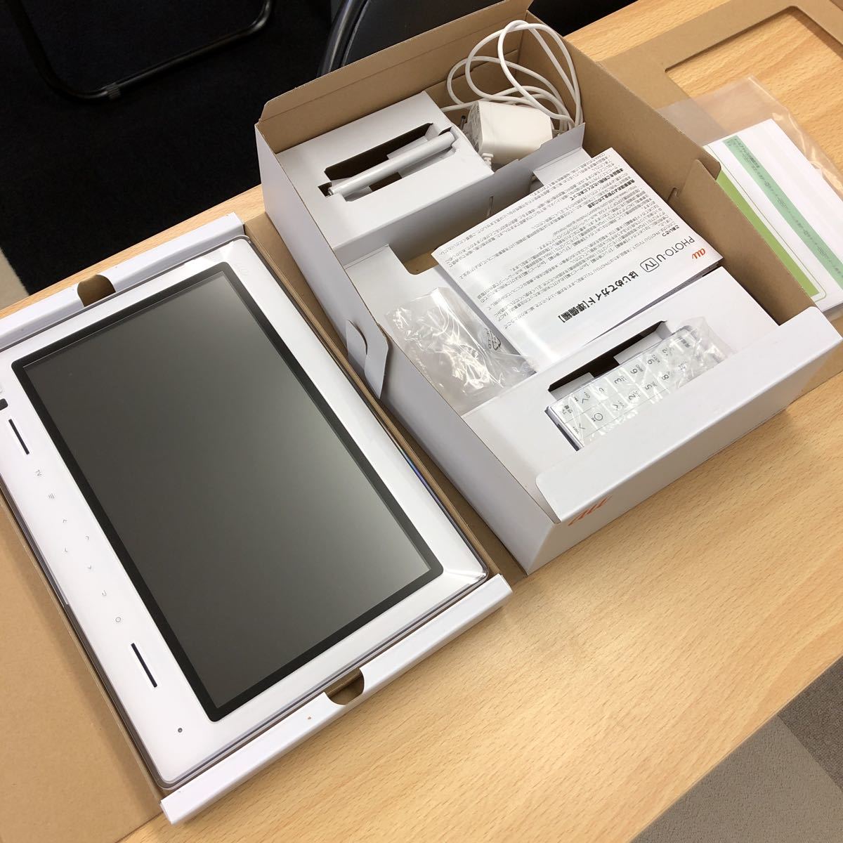 PHOTO-U TV au リモコンなし テレビ デジタルフォトフレーム