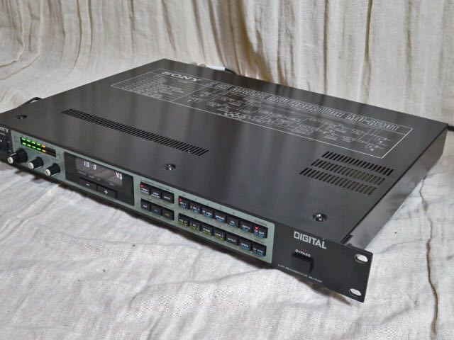 MU-R201 SONY デジタル リバーブレーターの名機 - デジタルリバーブ 高