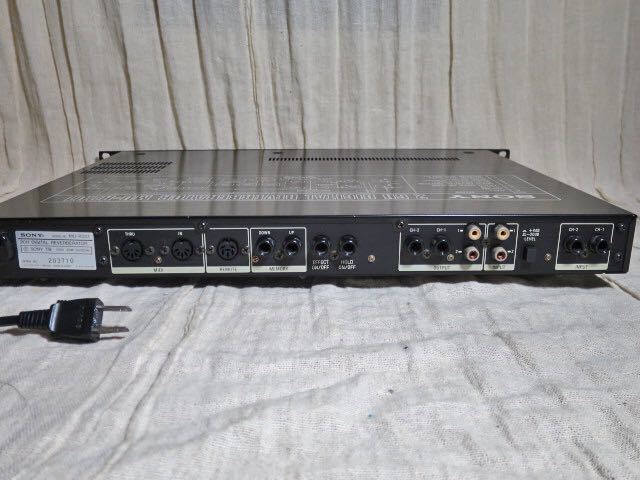 MU-R201 SONY デジタル リバーブレーターの名機 - デジタルリバーブ 高