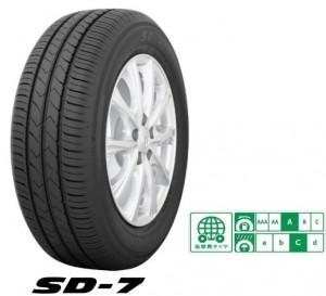 トーヨー　SD-K7　165/65R13　税送料込　4本13800円　