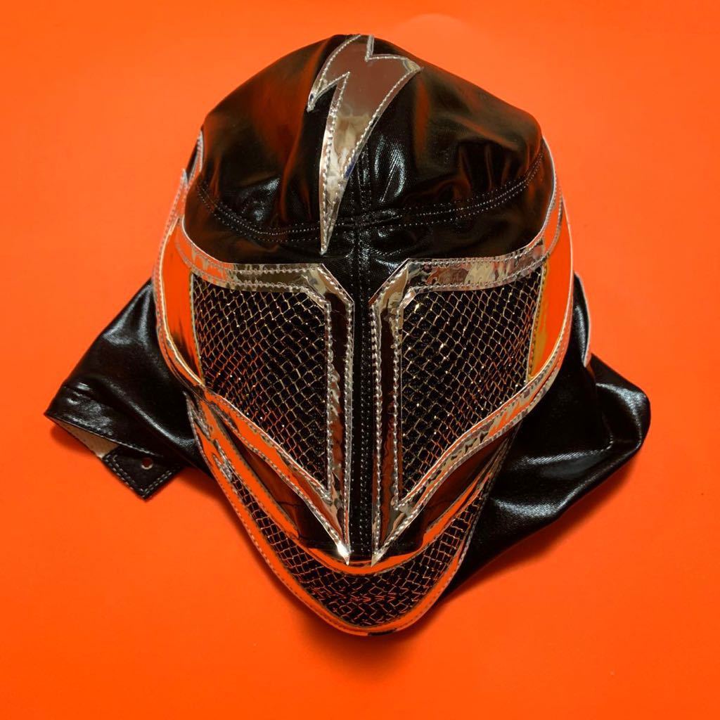 激安！スーパー・ジャイアント・マシン・黒特殊・試合用マスク・超・巨人・仮面・プロレス・昭和レトロ・マニア_2