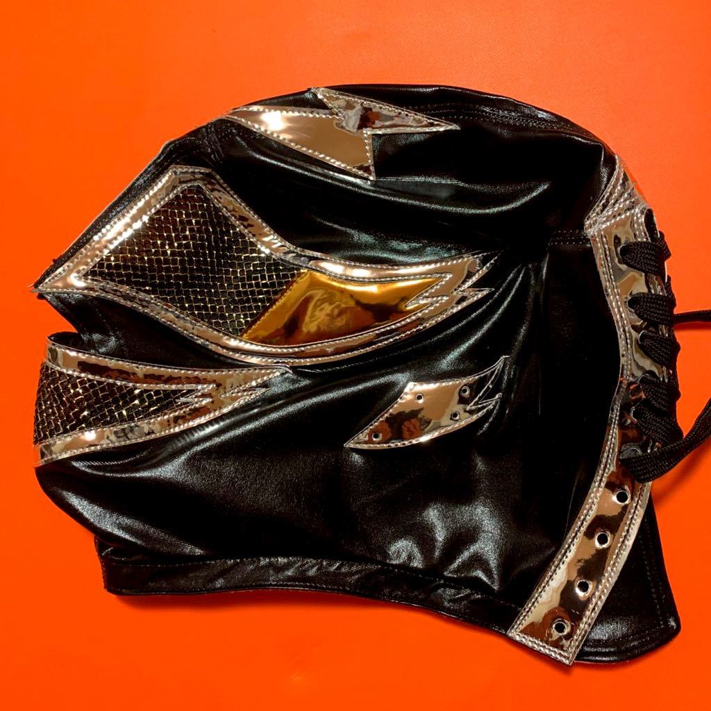 激安！スーパー・ジャイアント・マシン・黒特殊・試合用マスク・超・巨人・仮面・プロレス・昭和レトロ・マニア_3