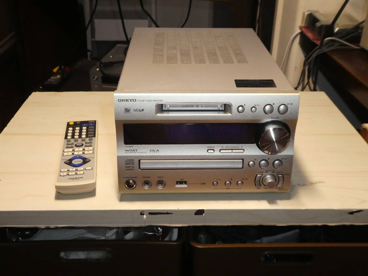 ONKYO FR-N7FX オンキョー D-N7FX □CD×⁄MD△⁄USB⁄FM